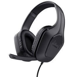 Trust Gaming Auricular GXT 417 Zirox Negro con Micrófono Jack 3.5mm